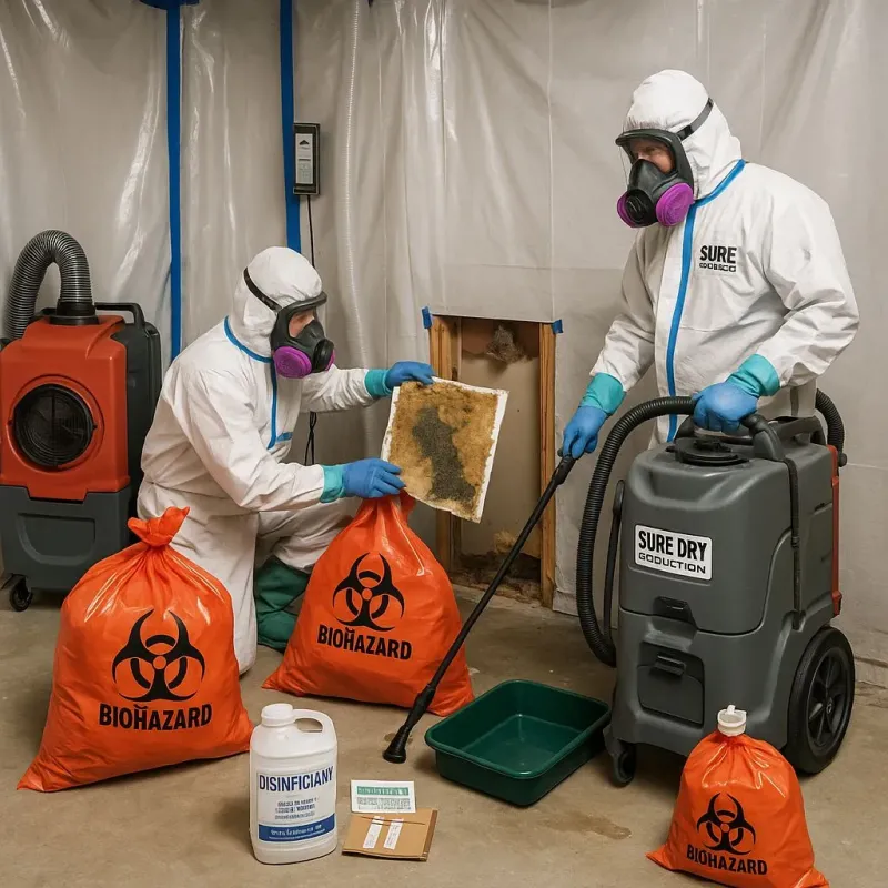 Contaminated Water Handling Protocols process in Newark, IL
