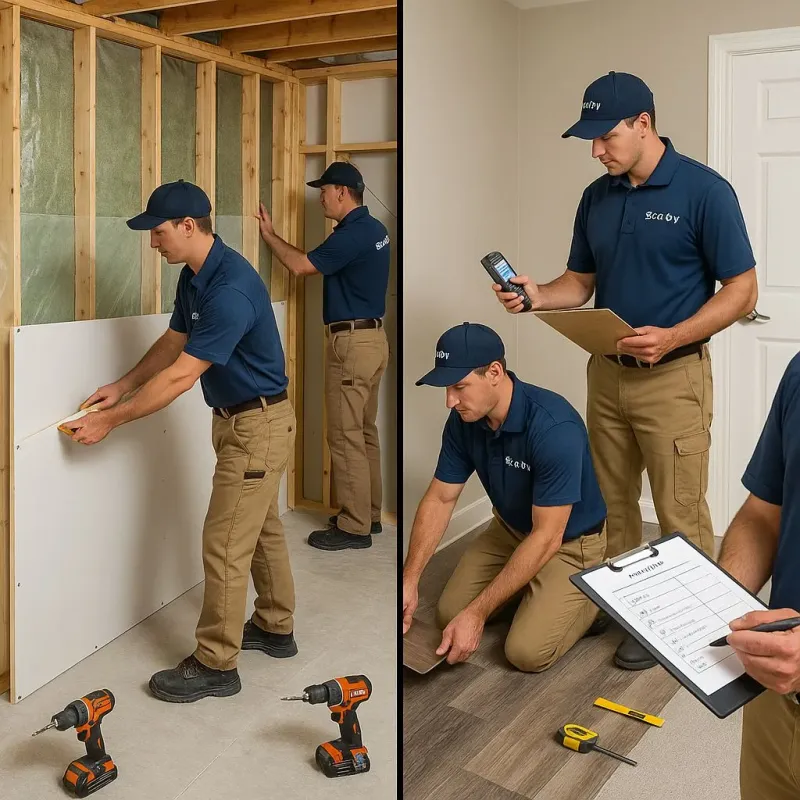 Repairs and Reconstruction process in Newark, IL